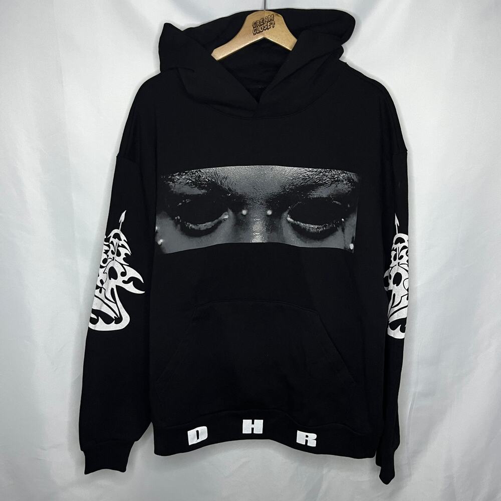 Apollo Red YVL Opium Playboi Carti Music Antagonist 2.0 Tour Merch Hoodie L